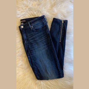 Abercrombie Skinny Jeans with Zippers